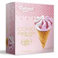 DUL CONO NATA FRESA 125ml 6p.