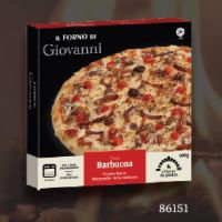 GIO PIZZA BARBACOA 1U. 400Gr. 6p.