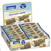 CAS BARRITAS LECHE/AVELLENAS 21Gr. 104p. 4x1 EURO