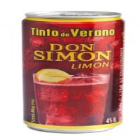 JGC LATA DON SIMON TINTO DE VERANO LIMON 0.33Ml. 12p.