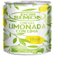 JGC LATA DON SIMON LIMONADA LIMA GAS 0.33L. 12p.