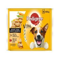 MAR PEDIGREE POLLO BUEY VERDURAS 4x100Gr. 13p.