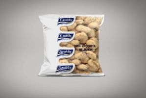 FIT MINI CROQUETA JAMON 1Kg 6p .