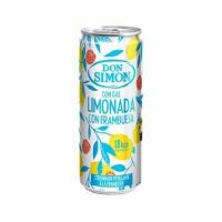 JGC LATA DON SIMON LIMONADA FRAMBUESA GAS 0.33L. 12p.