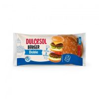 BURGER DOBLE CORTE 2U. 160Gr. 12p.